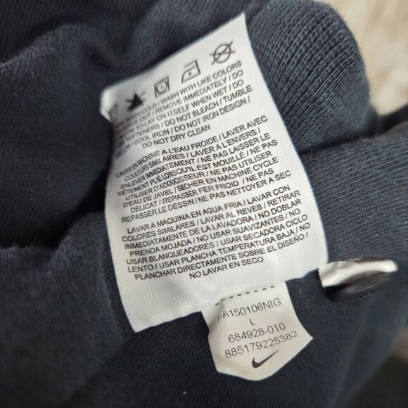 Nike Women's Asymmetrical Tech Fleece Jacket Black Large Zip Hoodie Active Track - Picture 9 of 12